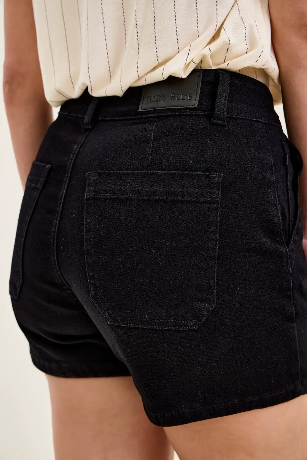 High-Waisted Trouser Shorts | Judy Blue by Trendsi