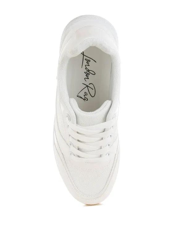 Subasa Chunky Mesh Lace Up Sneakers | Rag Company by Rag Company