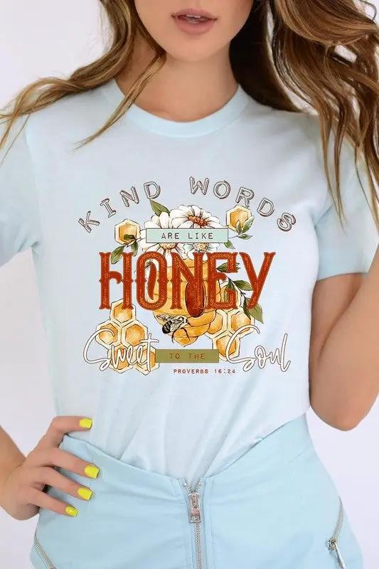 Kind Words Are Like Graphic Plus Tee (Plus Size) by Color Bear