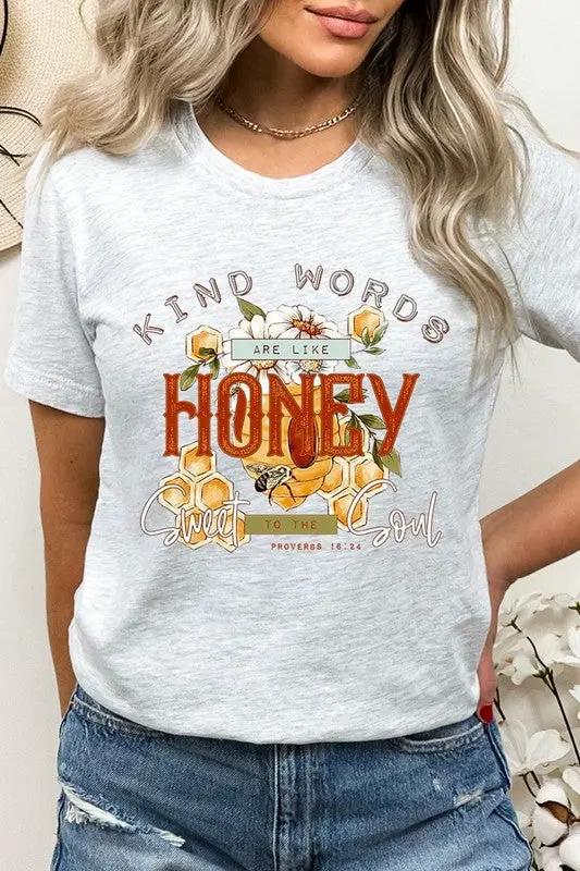 Kind Words Are Like Graphic Plus Tee (Plus Size) by Color Bear