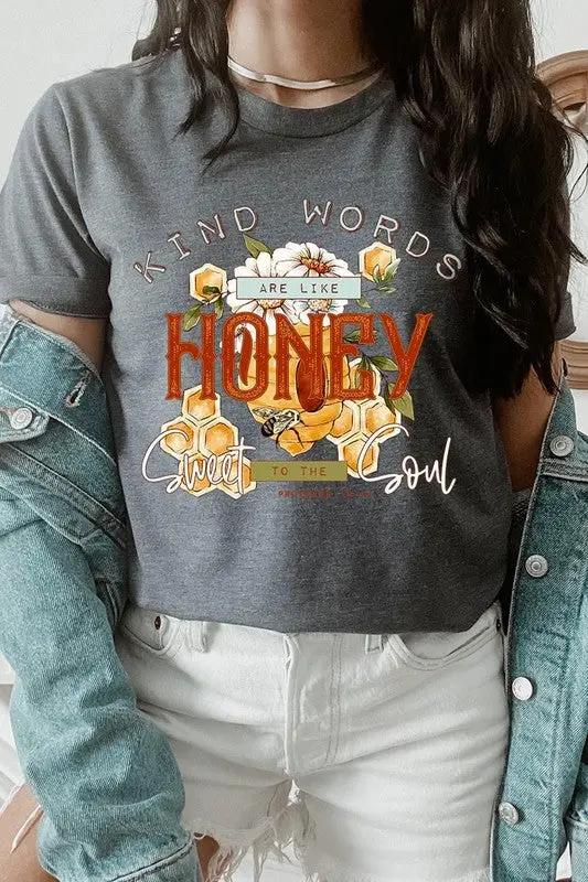 Kind Words Are Like Graphic Plus Tee (Plus Size) by Color Bear