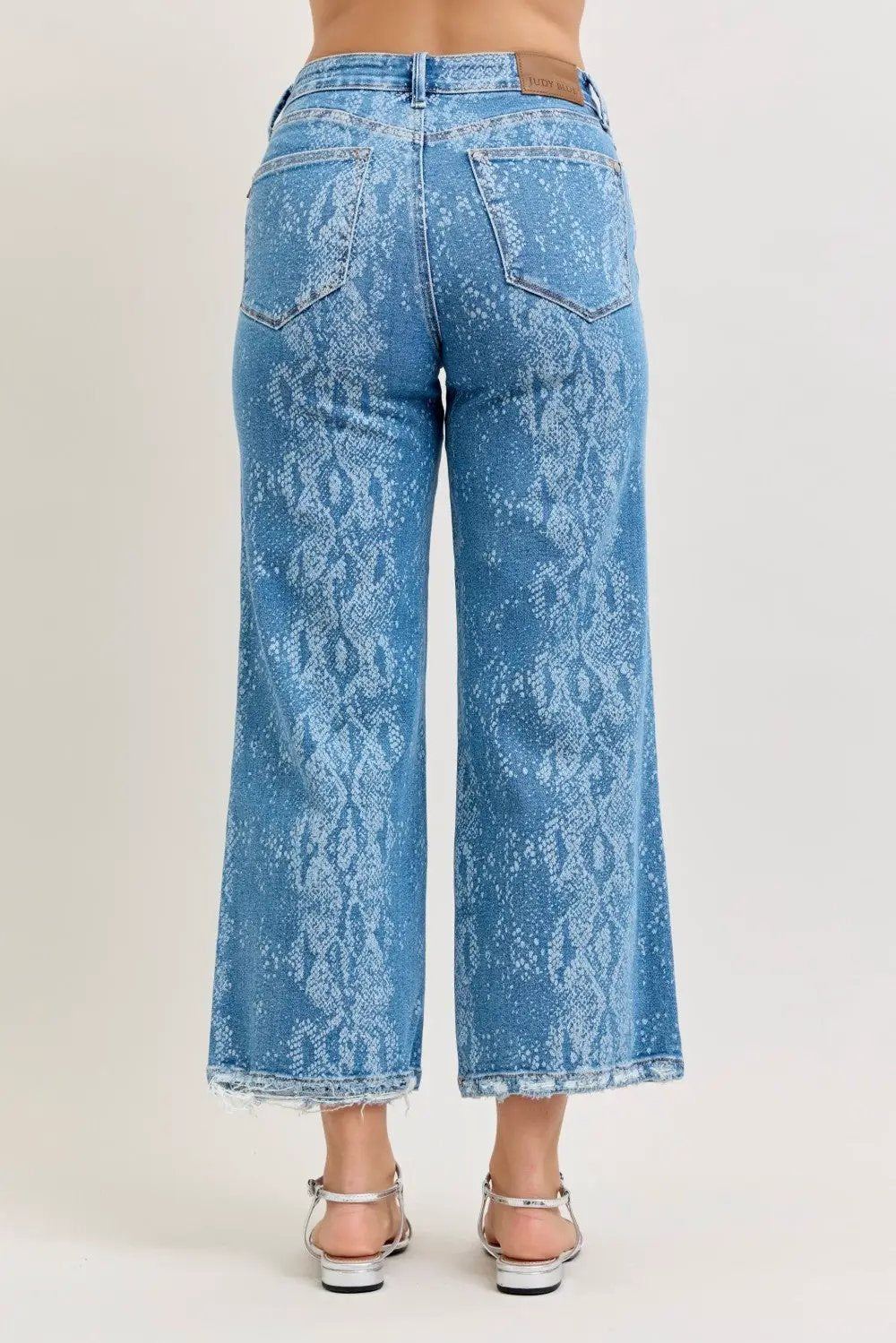 High Rise Ankle Wide Leg Jeans | Judy Blue by Trendsi
