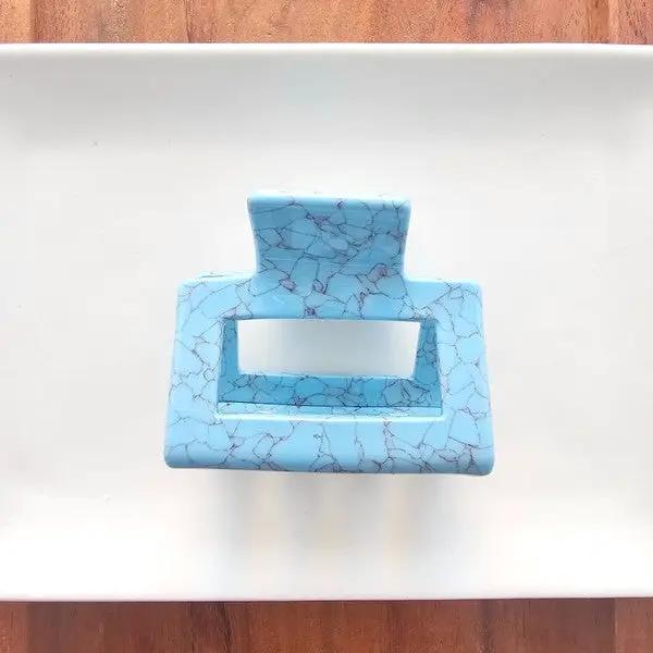 Carly Hair Claw - Turquoise by Spiffy & Splendid