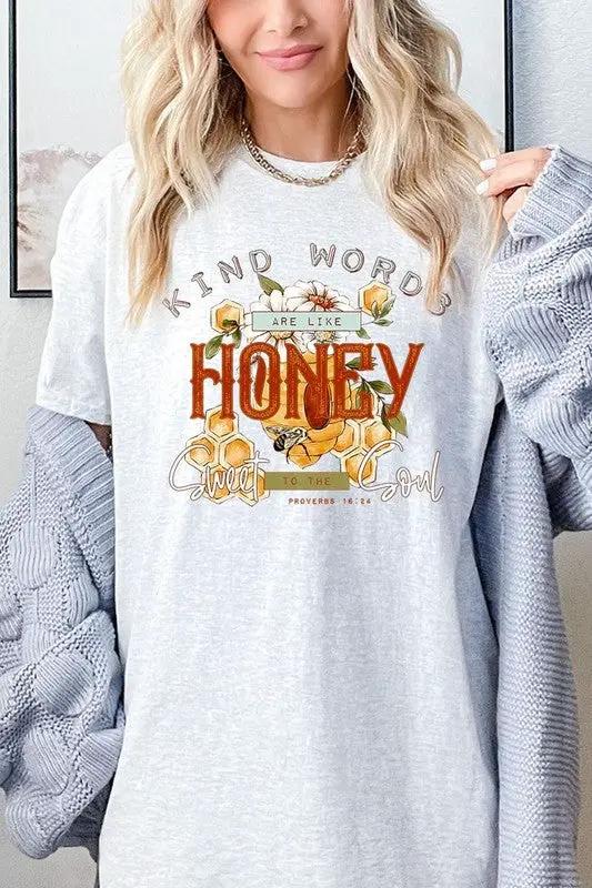 Kind Words Are Like Graphic Heavy Cotton Tee by Color Bear