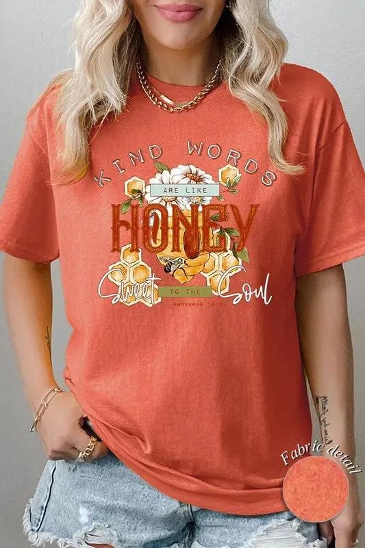 Kind Words Are Like Graphic Heavy Cotton Tee by Color Bear