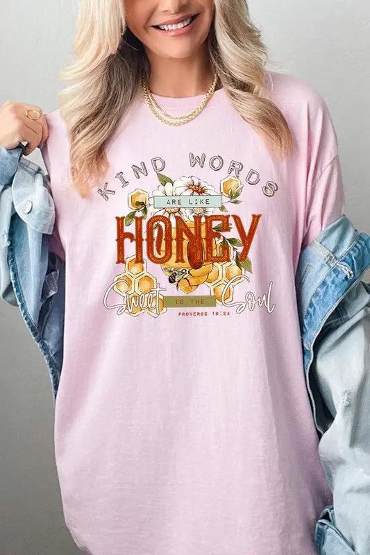 Kind Words Are Like Graphic Heavy Cotton Tee by Color Bear