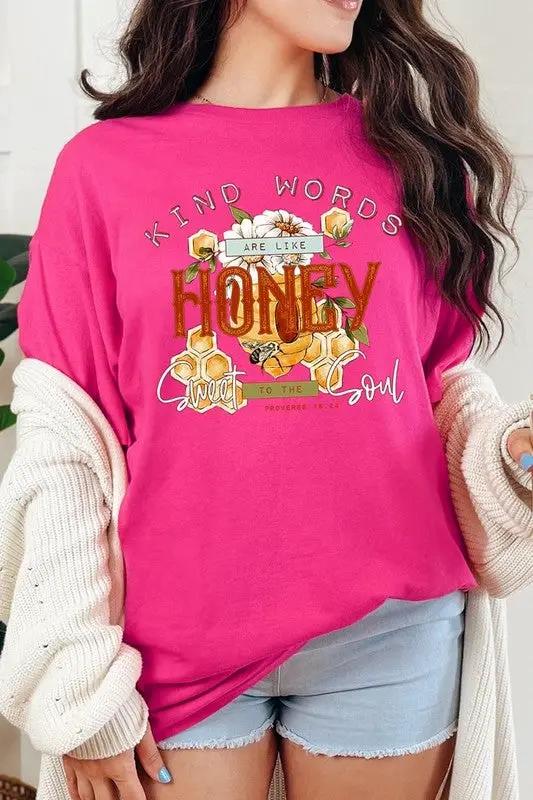 Kind Words Are Like Graphic Heavy Cotton Tee by Color Bear