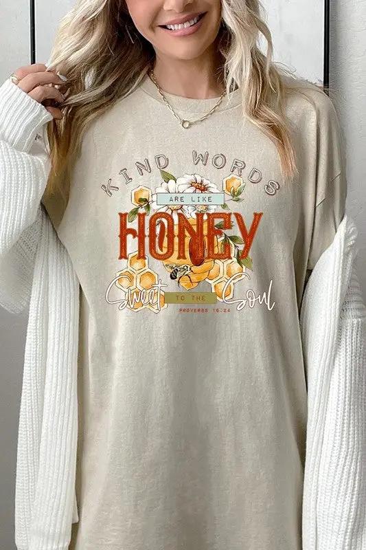 Kind Words Are Like Graphic Heavy Cotton Tee by Color Bear