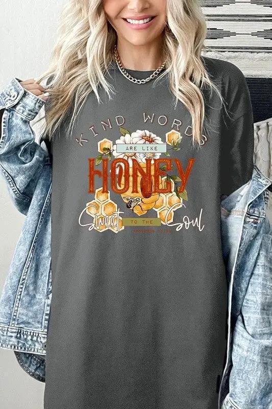 Kind Words Are Like Graphic Heavy Cotton Tee by Color Bear