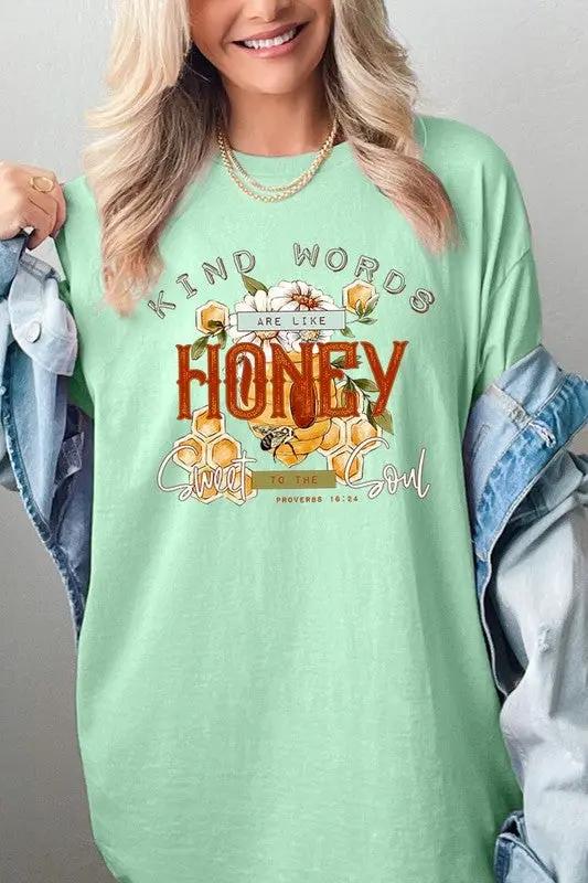 Kind Words Are Like Graphic Heavy Cotton Tee by Color Bear