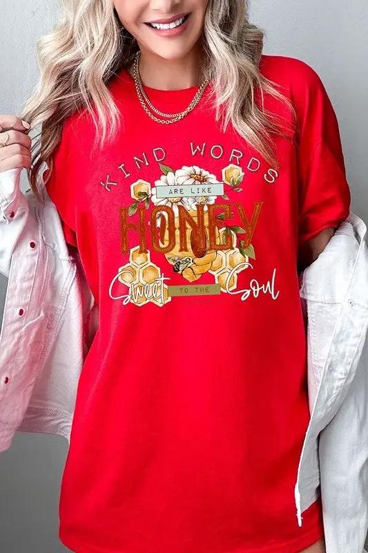 Kind Words Are Like Graphic Heavy Cotton Tee by Color Bear