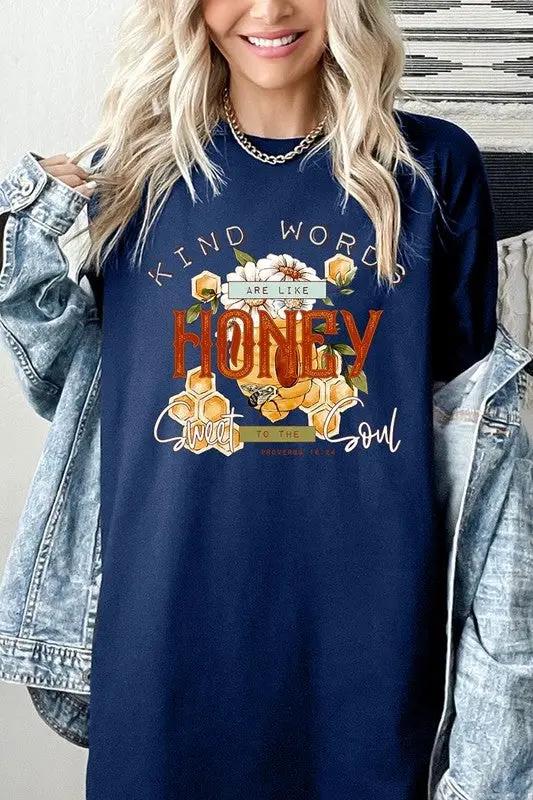 Kind Words Are Like Graphic Heavy Cotton Tee by Color Bear