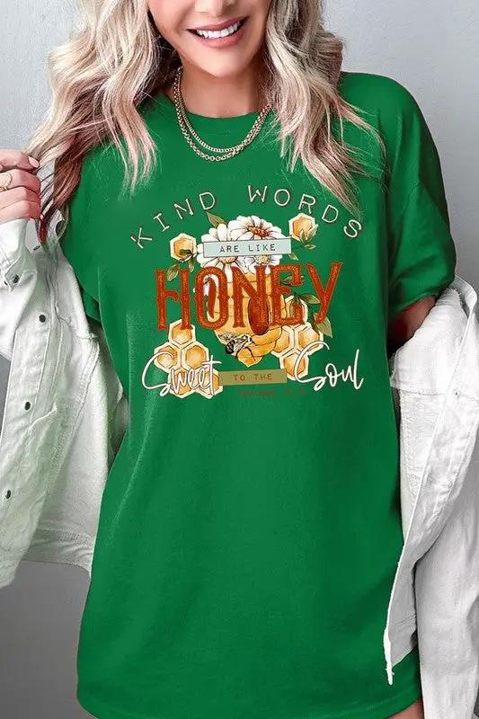 Kind Words Are Like Graphic Heavy Cotton Tee by Color Bear