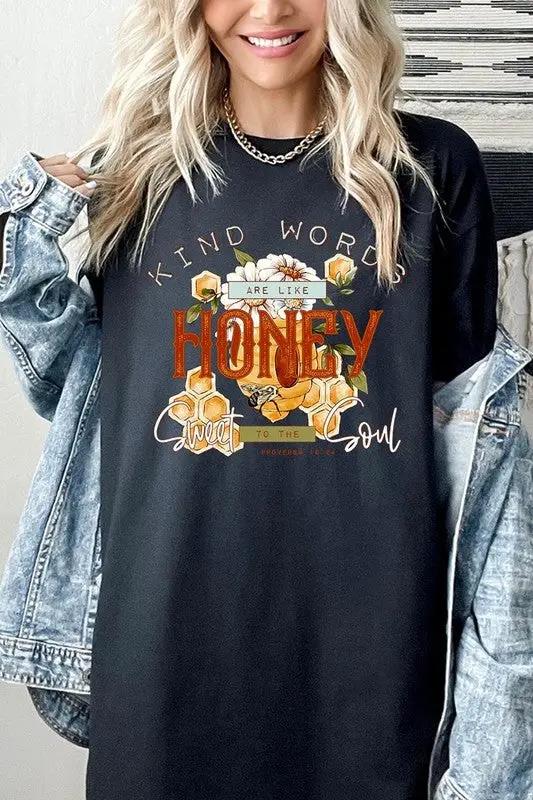 Kind Words Are Like Graphic Heavy Cotton Tee by Color Bear