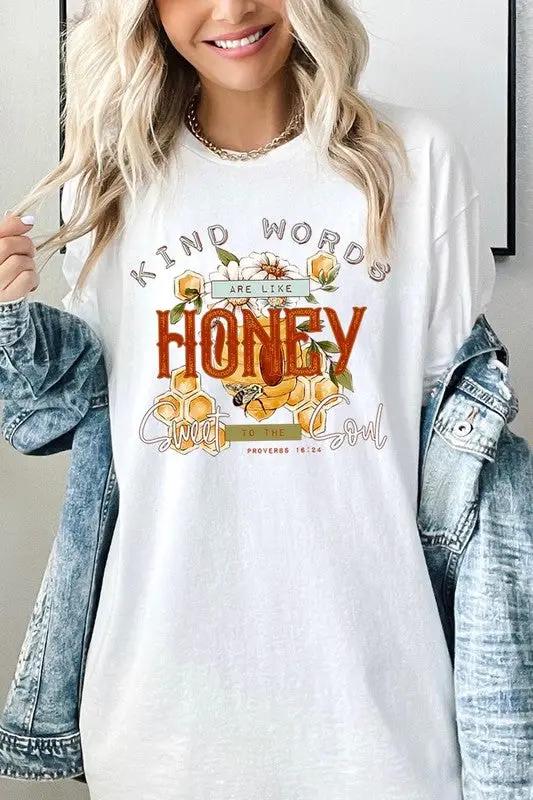 Kind Words Are Like Graphic Heavy Cotton Tee by Color Bear