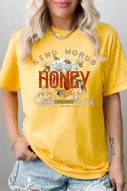 Kind Words Are Like Graphic Heavy Cotton Tee by Color Bear
