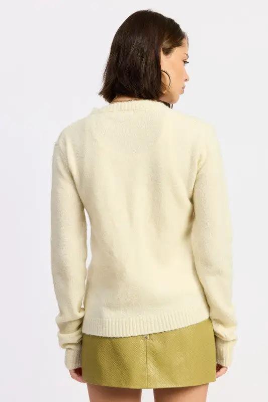 FITTED BUTTON UP CARDIGAN | Emory Park by Emory Park