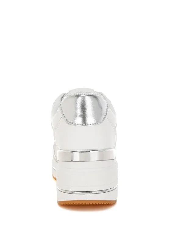Vespera Faux Leather & Mesh Sneakers | Rag Company by Rag Company