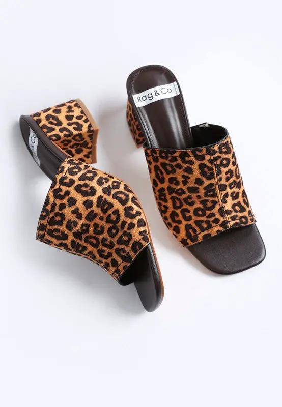 Carmila Square Toe Block Heels | Rag Company by Rag Company