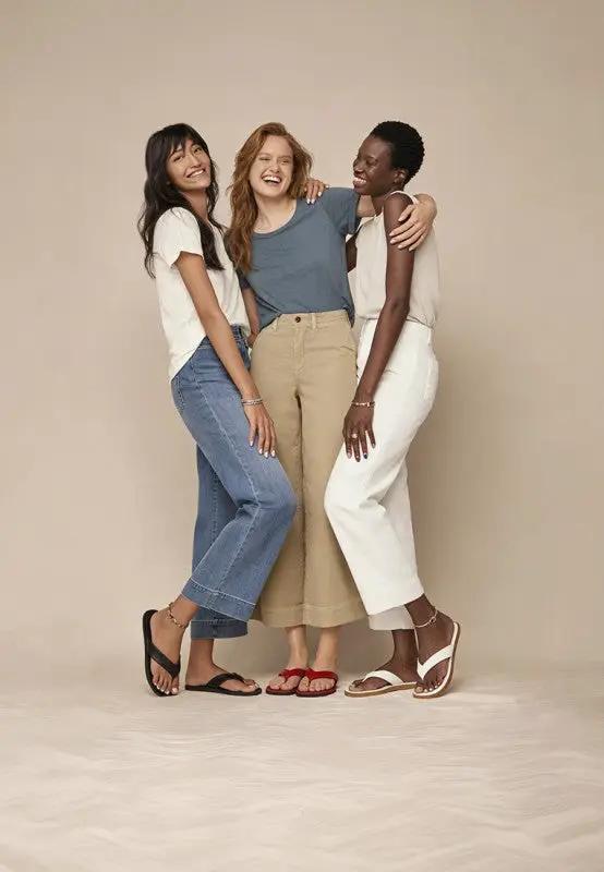 Perrys Toe-Post Thong Flats | Rag Company by Rag Company
