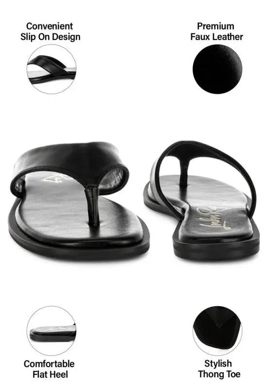 Perrys Toe-Post Thong Flats | Rag Company by Rag Company