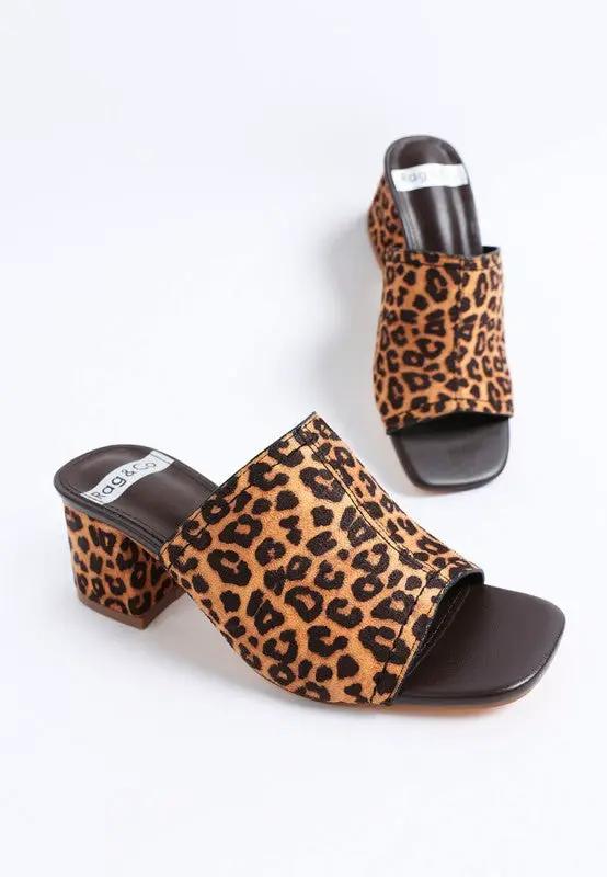 Carmila Square Toe Block Heels | Rag Company by Rag Company