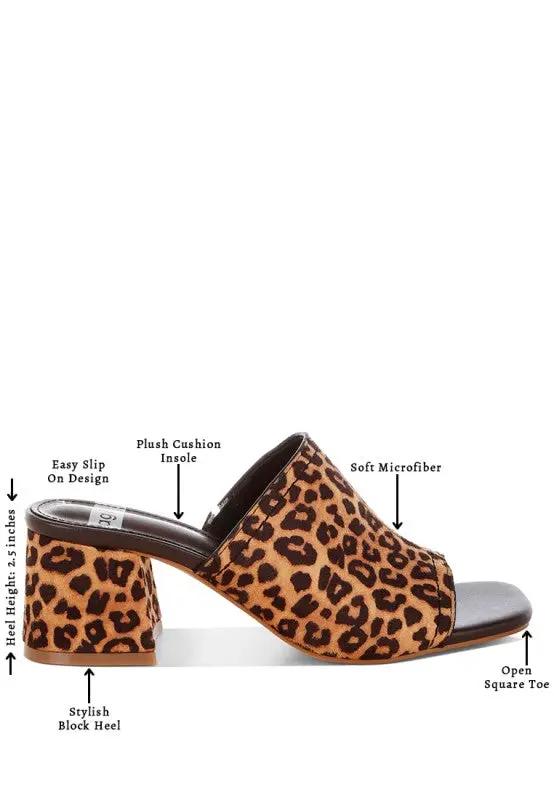 Carmila Square Toe Block Heels | Rag Company by Rag Company