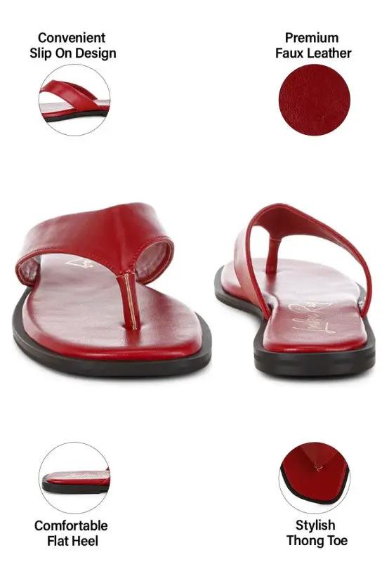 Perrys Toe-Post Thong Flats | Rag Company by Rag Company