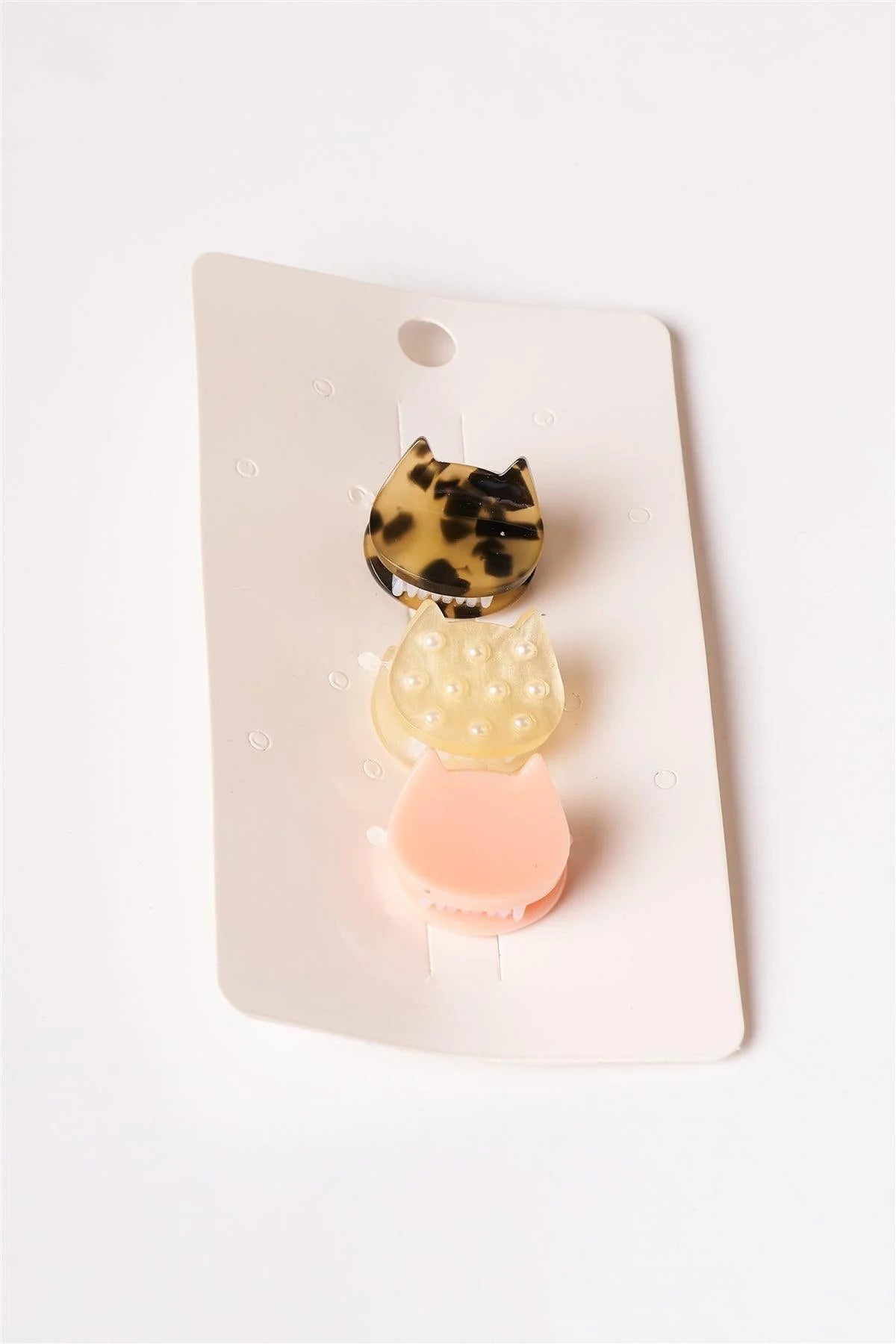 Assorted butterfly hair clips in bright colors