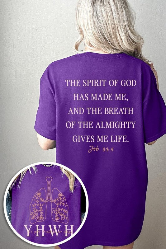 YHWH Christian graphic tee front and back 3