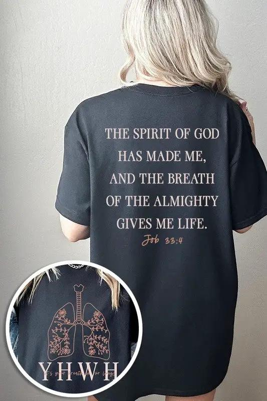 YHWH Christian Graphic Heavy Cotton Tee by Color Bear