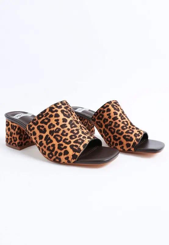 Carmila Square Toe Block Heels | Rag Company by Rag Company