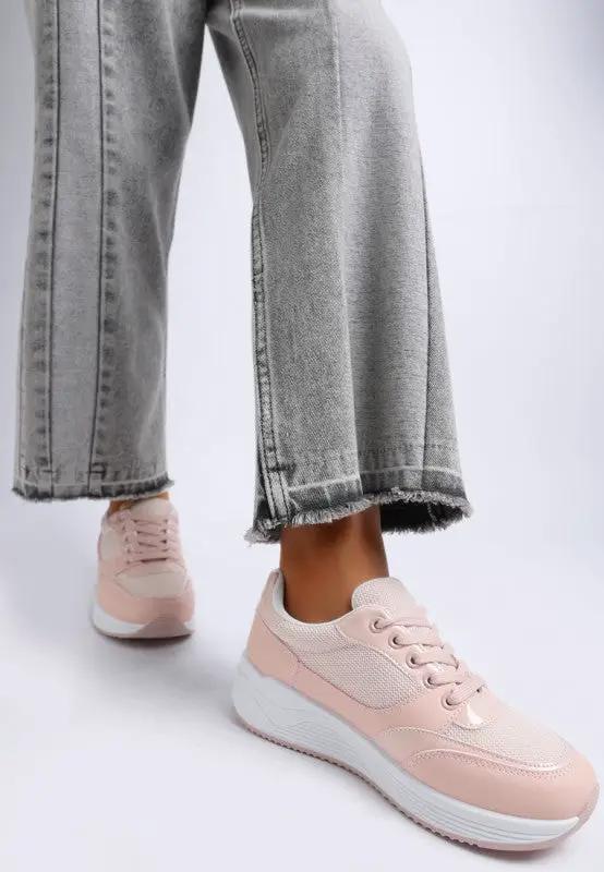 Subasa Chunky Mesh Lace Up Sneakers | Rag Company by Rag Company