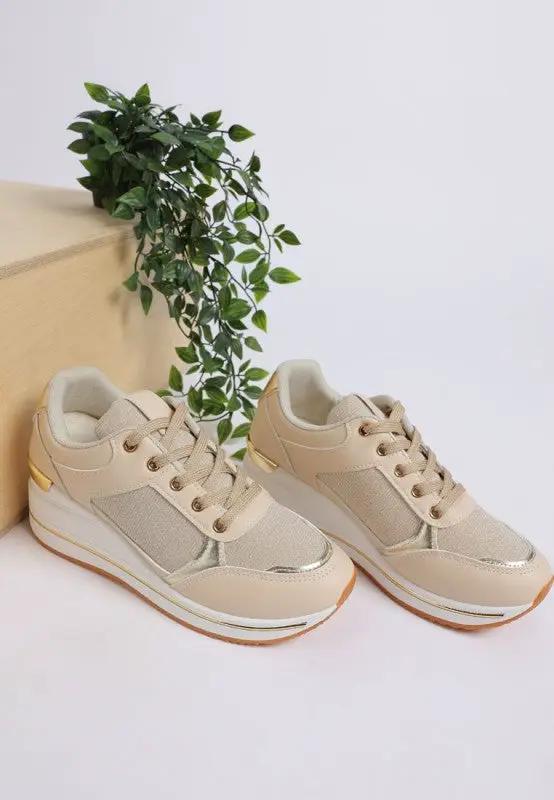 Vespera Faux Leather & Mesh Sneakers | Rag Company by Rag Company