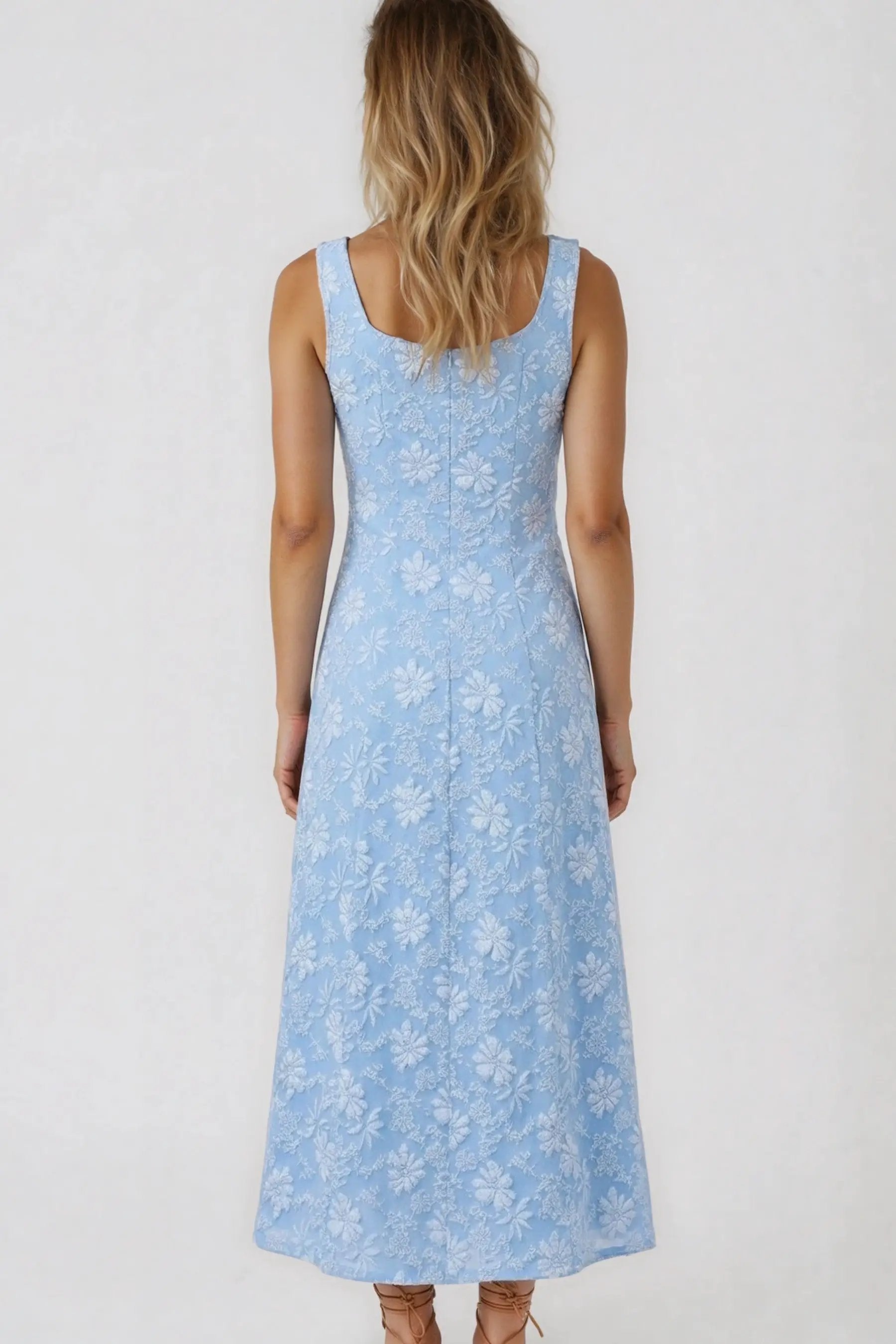 Miss Sparkling A-Line Midi Dress by Miss Sparkling